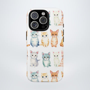 Curious Cat Crew - iPhone Tough Case