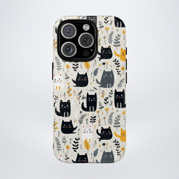 Whimsical Cat - iPhone Tough Case